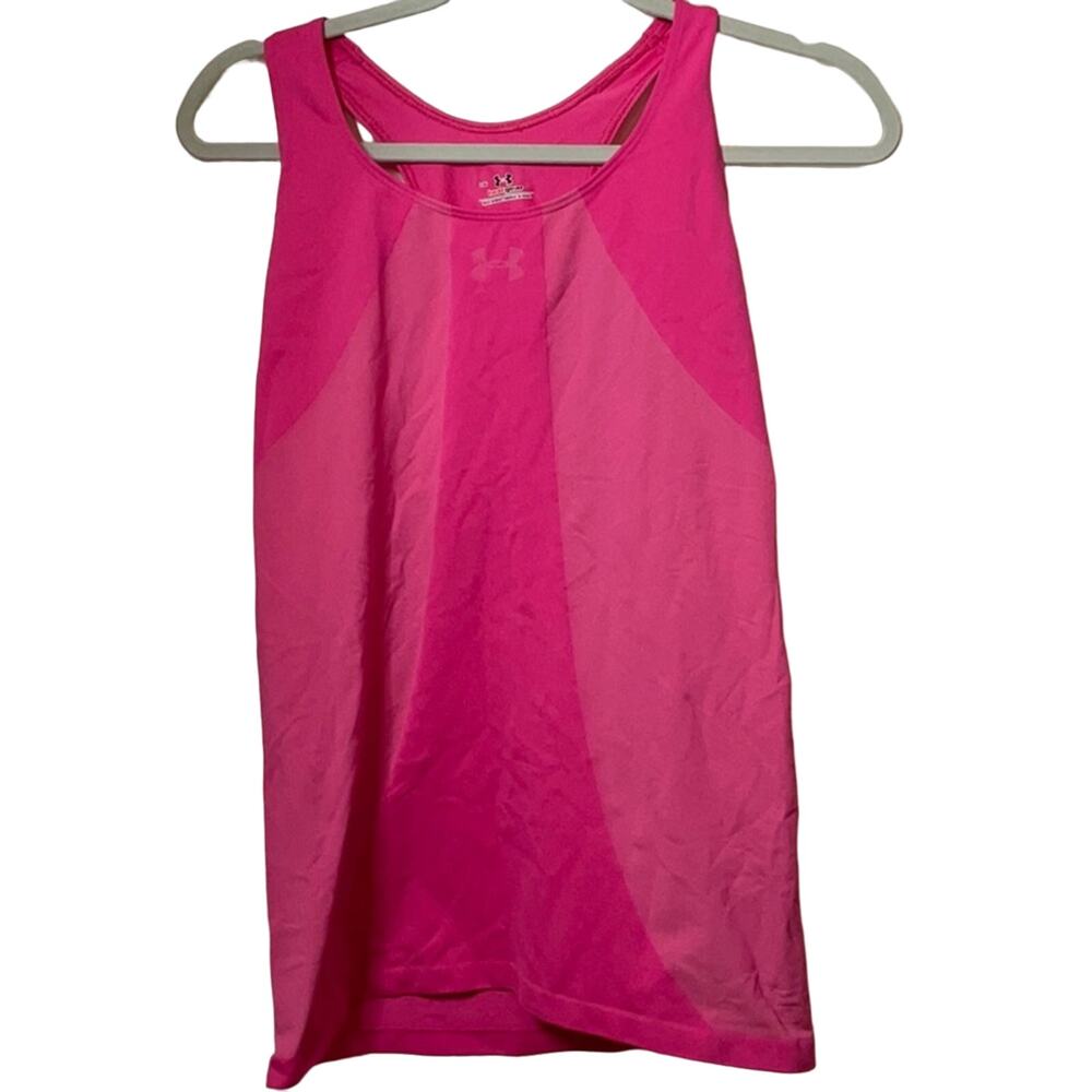 NWT Under armour pink fitness tank L